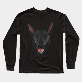 dog face 1 Long Sleeve T-Shirt